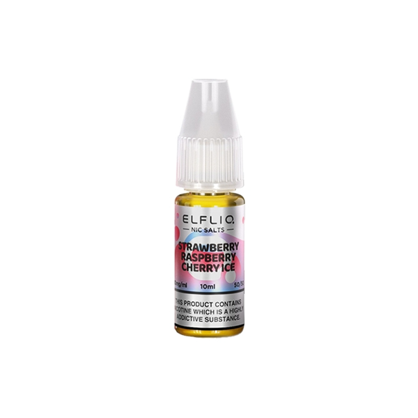 5mg ELFLIQ By Elf Bar 10ml Nic Salt (50VG/50PG) - Flavour: Grape Berry