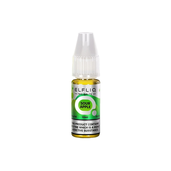 5mg ELFLIQ By Elf Bar 10ml Nic Salt (50VG/50PG) - Flavour: Lemon lime