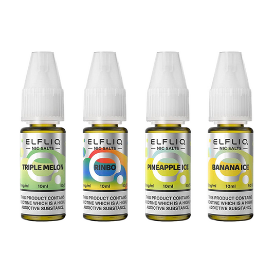 5mg ELFLIQ By Elf Bar 10ml Nic Salt (50VG/50PG) - Stoptober Special Offer! - Flavour: Spearmint