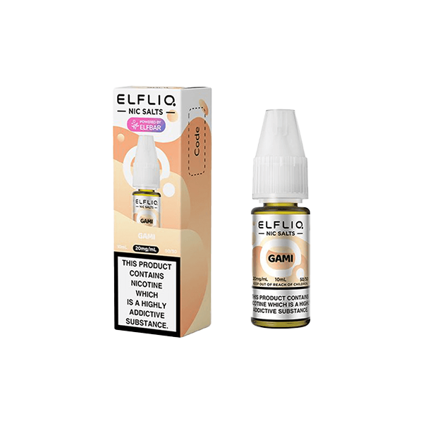 5mg ELFLIQ By Elf Bar 10ml Nic Salt (50VG/50PG) - Flavour: Grape Berry