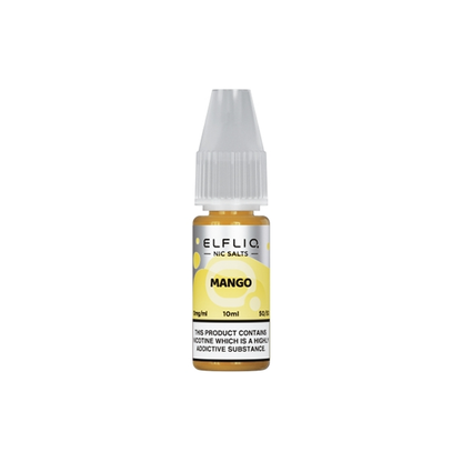 5mg ELFLIQ By Elf Bar 10ml Nic Salt (50VG/50PG) - Flavour: Pineapple ice