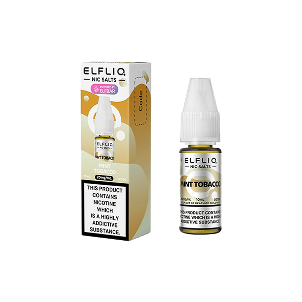 5mg ELFLIQ By Elf Bar 10ml Nic Salt (50VG/50PG) - Flavour: Sour Lemon