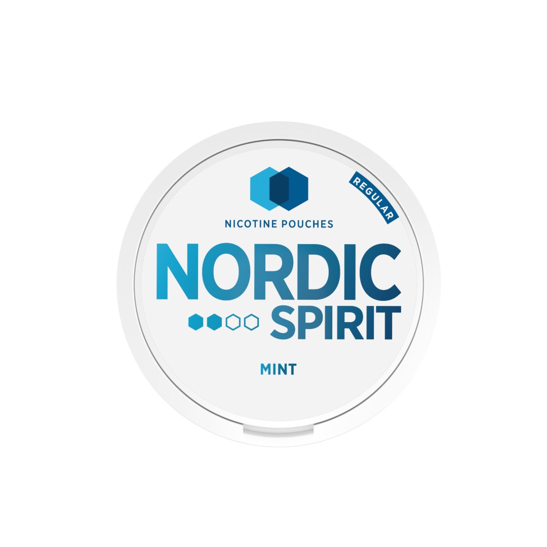 6mg Nordic Spirit Regular Nicotine Pouches - 20 Pouches - Flavour: Spearmint