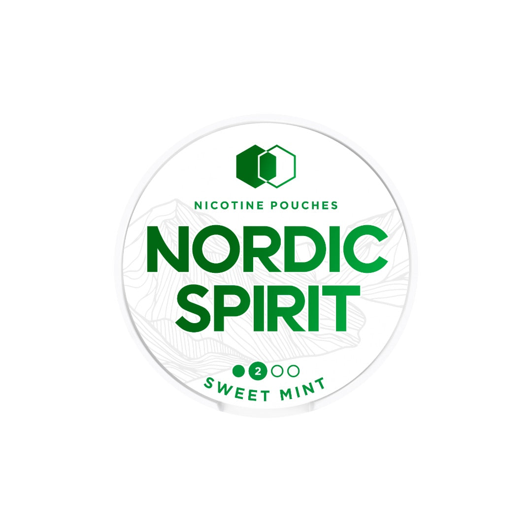 6mg Nordic Spirit Regular Nicotine Pouches - 20 Pouches - Flavour: Spearmint