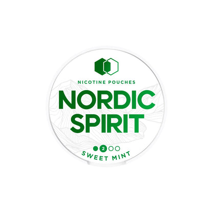 6mg Nordic Spirit Regular Nicotine Pouches - 20 Pouches - Flavour: Spearmint