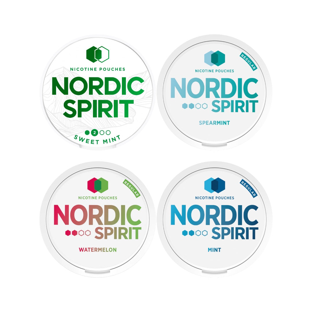6mg Nordic Spirit Regular Nicotine Pouches - 20 Pouches - Flavour: Sweet Mint