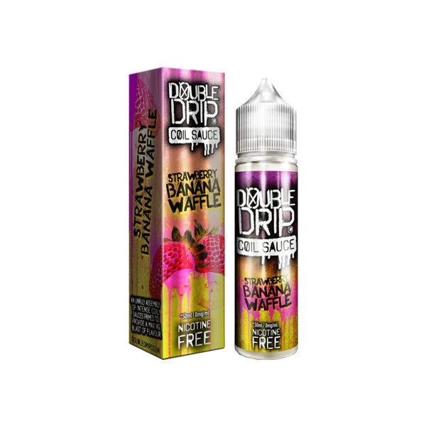 Double Drip 0mg 50ml Shortfill (80VG/20PG) - Flavour: Cherry Cream Soda