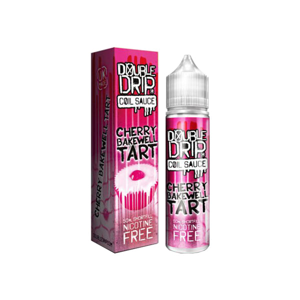 Double Drip 0mg 50ml Shortfill (80VG/20PG) - Flavour: Cherry Cream Soda