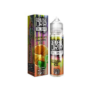 Double Drip 0mg 50ml Shortfill (80VG/20PG) - Flavour: Strawberry Banana Waffle