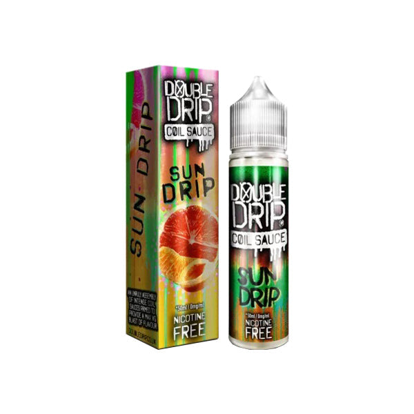 Double Drip 0mg 50ml Shortfill (80VG/20PG) - Flavour: Strawberry Banana Waffle