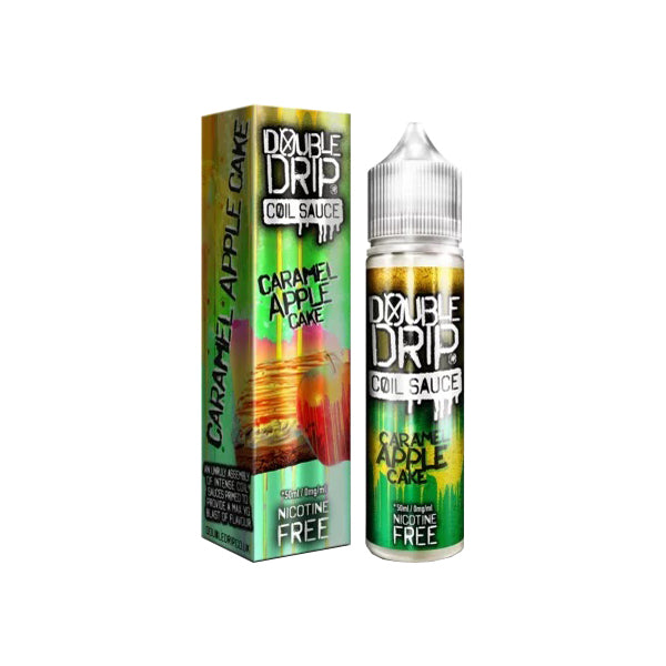 Double Drip 0mg 50ml Shortfill (80VG/20PG) - Flavour: Strawberry Banana Waffle