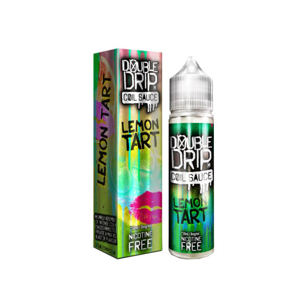 Double Drip 0mg 50ml Shortfill (80VG/20PG) - Flavour: Lemon Sherbet