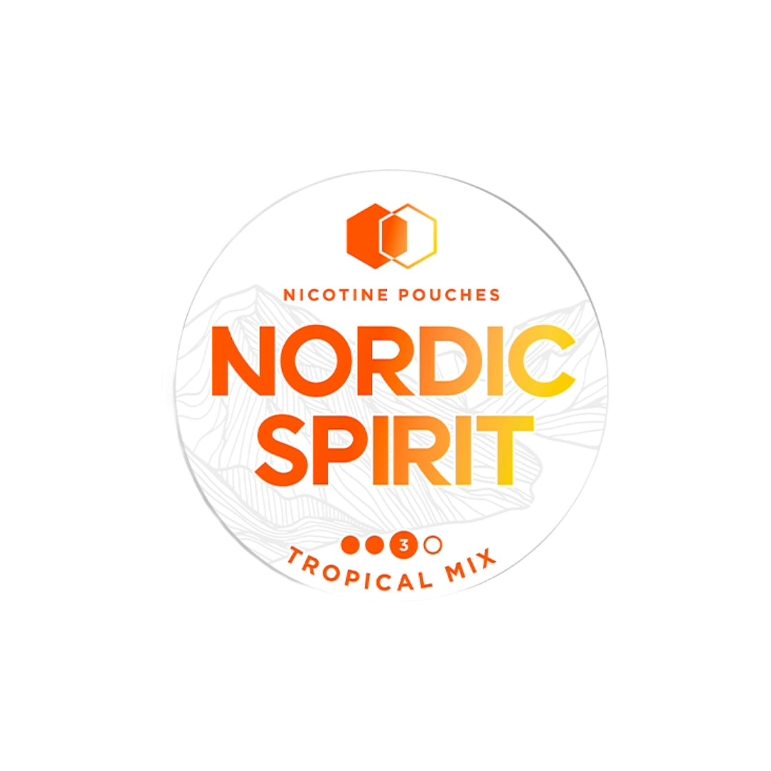 9mg Nordic Spirit Strong Nicotine Pouches - 20 Pouches - Flavour: Sweet Mint