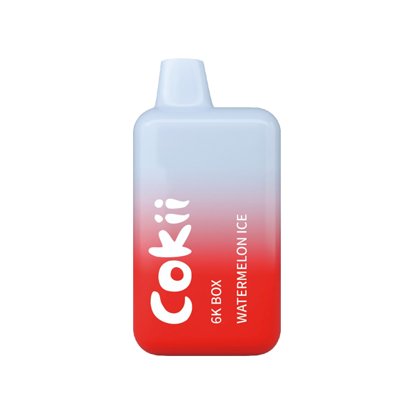 0mg COKII BAR 6K BOX Disposable Vape Device 6000 Puffs - Flavour: Peach Ice