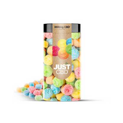 Just CBD 3000mg Gummies - 600g - Flavour: Gummy Worms