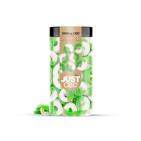 Just CBD 3000mg Gummies - 600g - Flavour: Gummy Worms