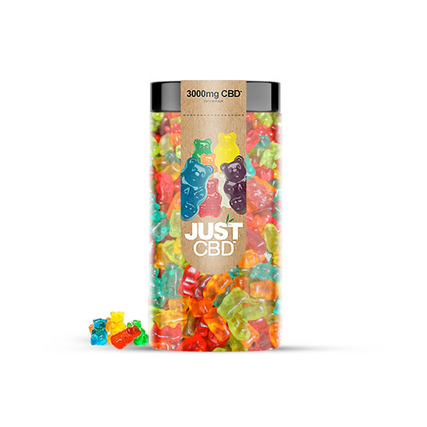 Just CBD 3000mg Gummies - 600g - Flavour: Gummy Worms