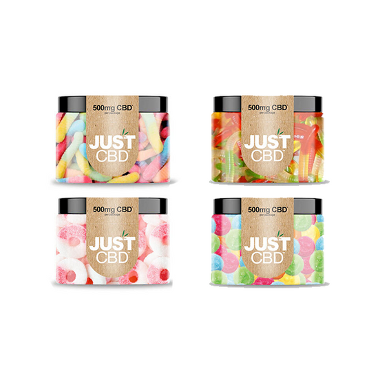 Just CBD 500mg Gummies - 132g - Flavour: Emoji Gummies