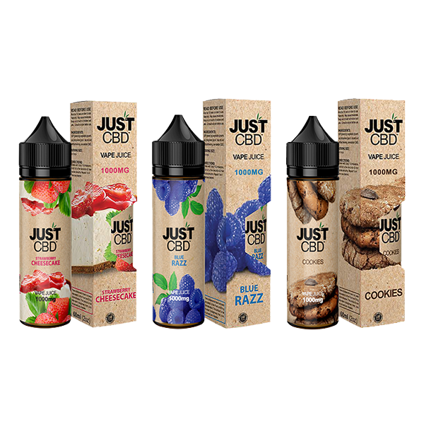 Just CBD 1500mg Vape Juice - 50ml - Flavour: Cookies