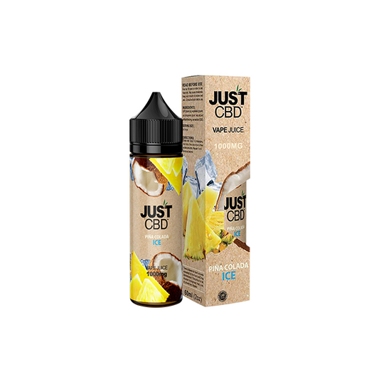 Just CBD 1500mg Vape Juice - 50ml - Flavour: Cookies