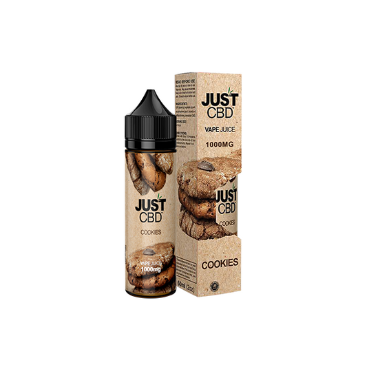 Just CBD 1500mg Vape Juice - 50ml - Flavour: Cookies