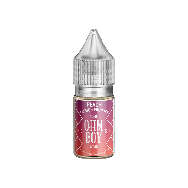 10mg Ohm Boy SLT 10ml Nic Salt (50VG/50PG - Flavour: Pineapple Strawberry Ice