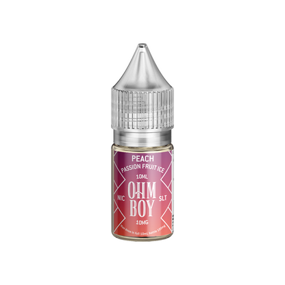 10mg Ohm Boy SLT 10ml Nic Salt (50VG/50PG) - Flavour: Apple Blackcurrant Ice