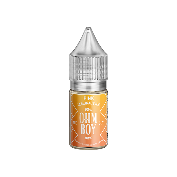 10mg Ohm Boy SLT 10ml Nic Salt (50VG/50PG - Flavour: Pineapple Strawberry Ice