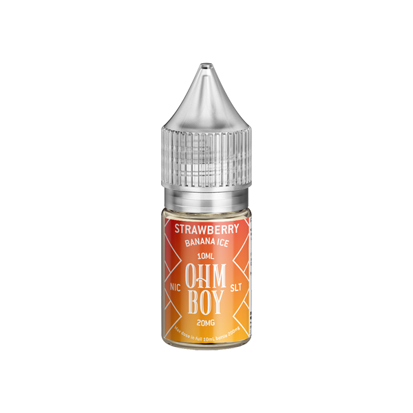 20mg Ohm Boy SLT 10ml Nic Salt (50VG/50PG) - Flavour: Mango Raspberry Ice