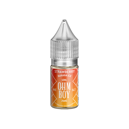 20mg Ohm Boy SLT 10ml Nic Salt (50VG/50PG) - Flavour: Peach Passion Fruit Ice