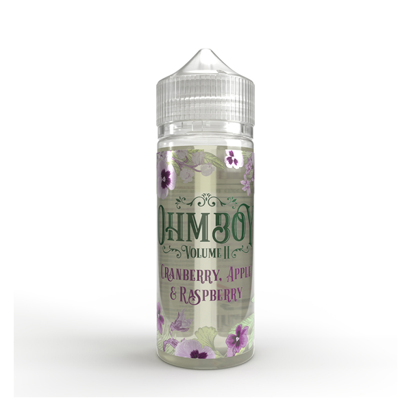 Ohm Boy Volume II 100ml Shortfill 0mg (70VG/30PG) - Flavour: Apple Elderflower & Garden Mint