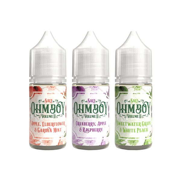 5mg Ohm Boy Volume II 10ml Nic Salt (50VG/50PG) - Flavour: Pineapple Mango & Lime