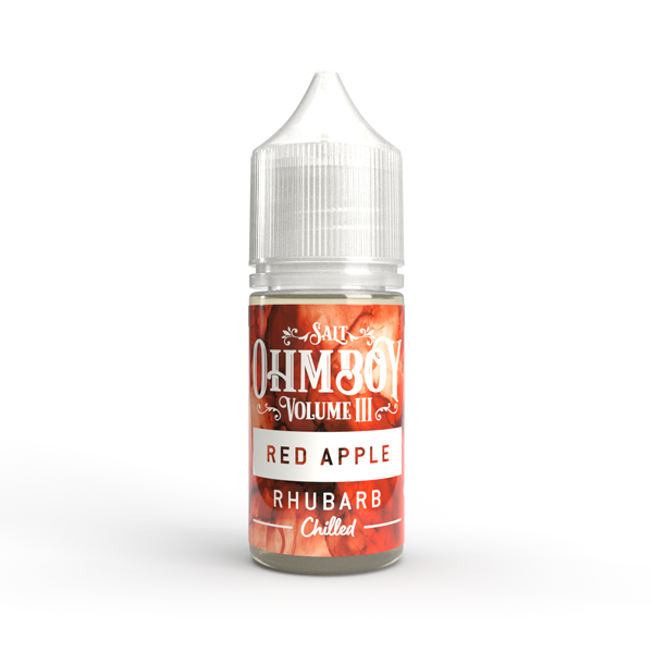 10mg Ohm Boy Volume III 10ml Nic Salt (50VG/50PG) - Flavour: Mango Rhubarb Chilled