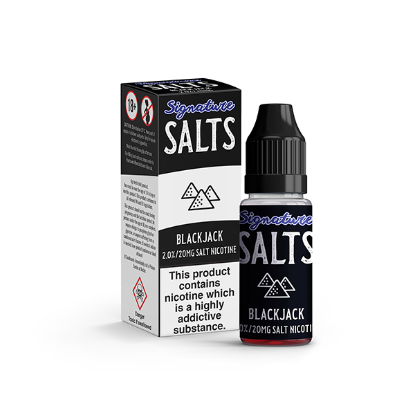 20mg Signature Salts By Signature Vapours 10ml Nic Salt (50VG/50PG) (BUY 1 GET 1 FREE) - Flavour: Tobacco 1960