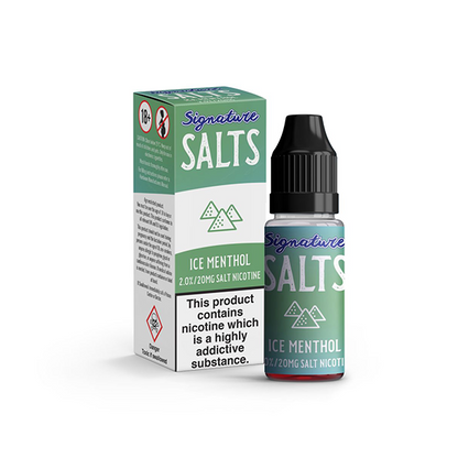 20mg Signature Salts By Signature Vapours 10ml Nic Salt (50VG/50PG) (BUY 1 GET 1 FREE) - Flavour: Red Slush