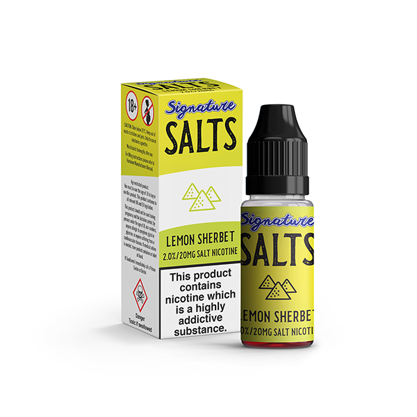 20mg Signature Salts By Signature Vapours 10ml Nic Salt (50VG/50PG) (BUY 1 GET 1 FREE) - Flavour: Strawberry Kiwi