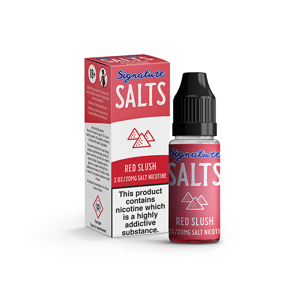 20mg Signature Salts By Signature Vapours 10ml Nic Salt (50VG/50PG) (BUY 1 GET 1 FREE) - Flavour: Lemon Sherbet