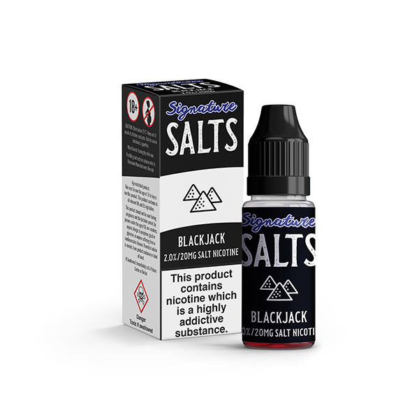 20mg Signature Salts By Signature Vapours 10ml Nic Salt (50VG/50PG) (BUY 1 GET 1 FREE) - Flavour: Lemon Sherbet