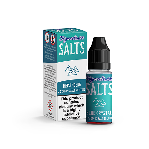 20mg Signature Salts By Signature Vapours 10ml Nic Salt (50VG/50PG) (BUY 1 GET 1 FREE) - Flavour: Red Slush