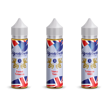 Signature Flavours 50ml E-liquid 0mg (50VG/50PG) - Flavour: Strawberry