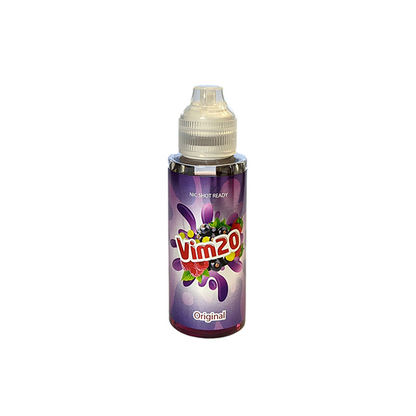 Vim20 By Signature Vapours 100ml E-liquid 0mg (50VG/50PG) - Flavour: Watermelon Strawberry Peach