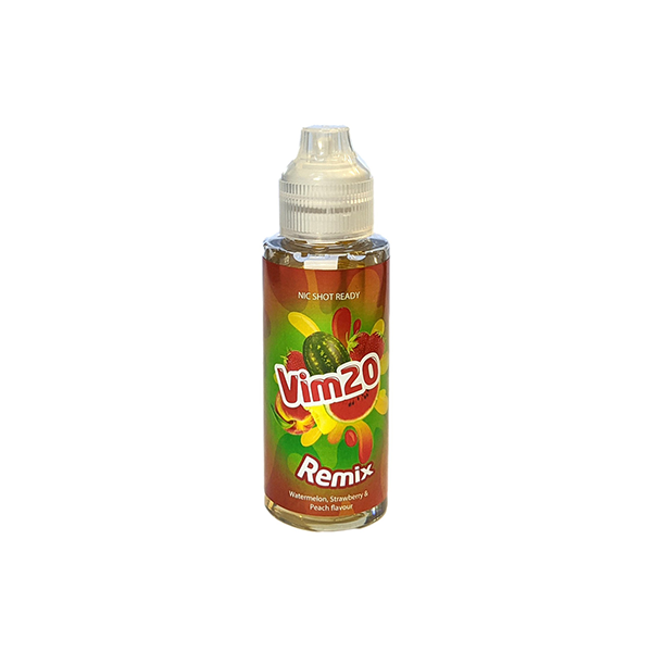 Vim20 By Signature Vapours 100ml E-liquid 0mg (50VG/50PG) - Flavour: Orange Strawberry Lime