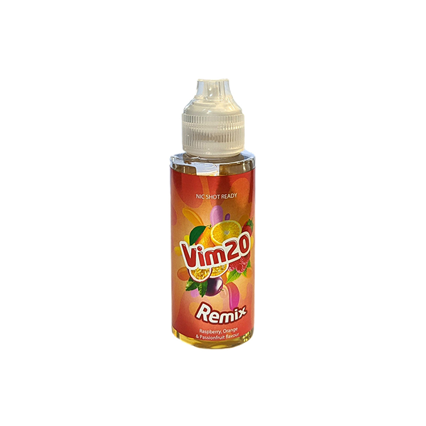 Vim20 By Signature Vapours 100ml E-liquid 0mg (50VG/50PG) - Flavour: Watermelon Strawberry Peach