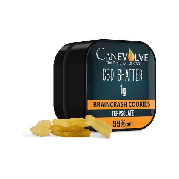 Canevolve 99% CBD Shatter - 1g - Flavour: Chocolope
