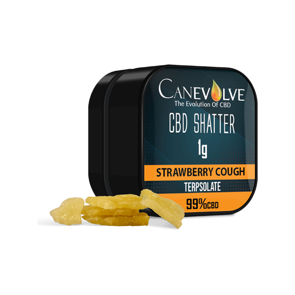 Canevolve 99% CBD Shatter - 1g - Flavour: Tahoe OG
