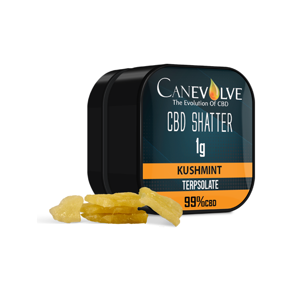 Canevolve 99% CBD Shatter - 1g - Flavour: Sativa Blend