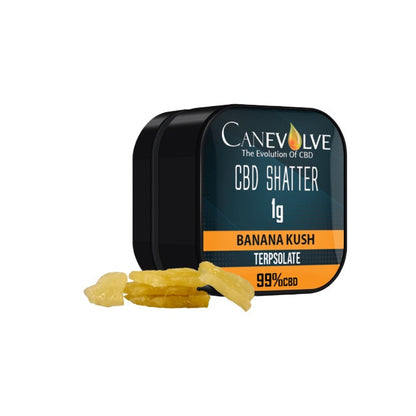 Canevolve 99% CBD Shatter - 1g - Flavour: Kushmint