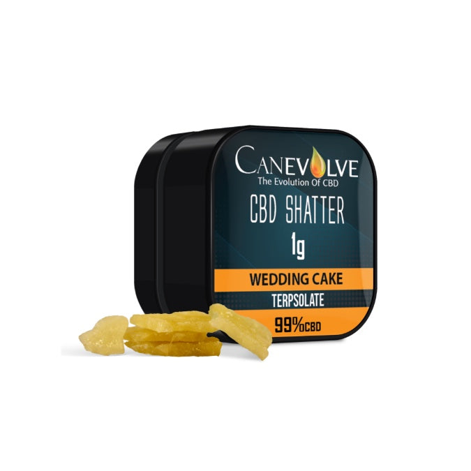 Canevolve 99% CBD Shatter - 1g - Flavour: Watermelon OG