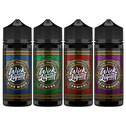 Wick Liquor 100ml Shortfill 0mg (70VG/30PG) - Flavour: Castaway Shattered