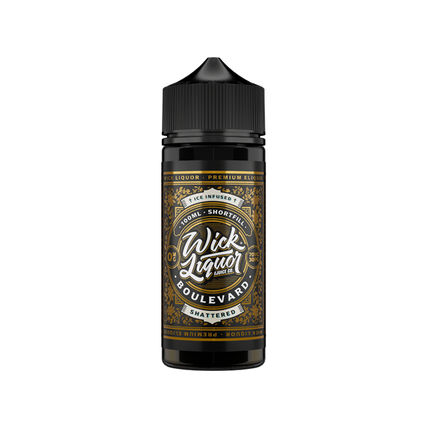 Wick Liquor 100ml Shortfill 0mg (70VG/30PG) - Flavour: Castaway